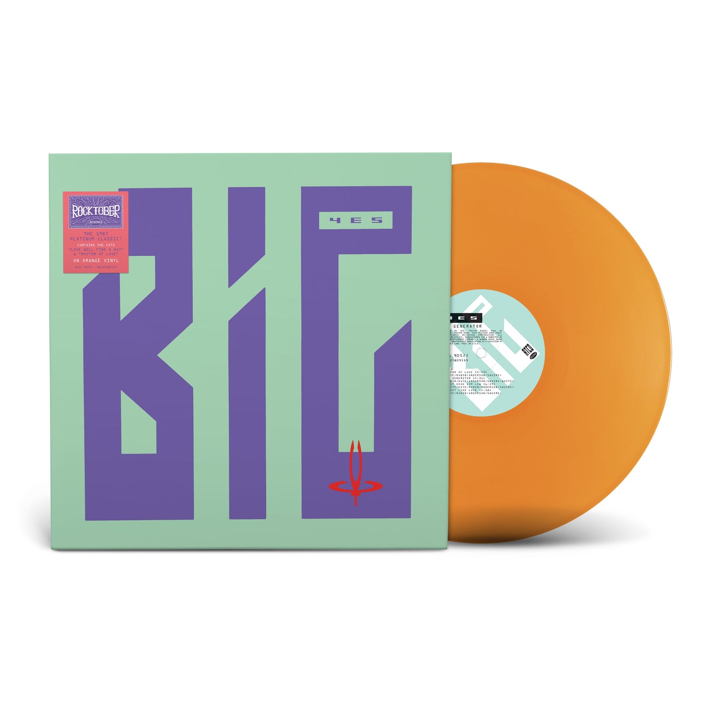Yes- Big Generator (Rocktober 2025) (1LP Orange Vinyl) { VINYL LP }