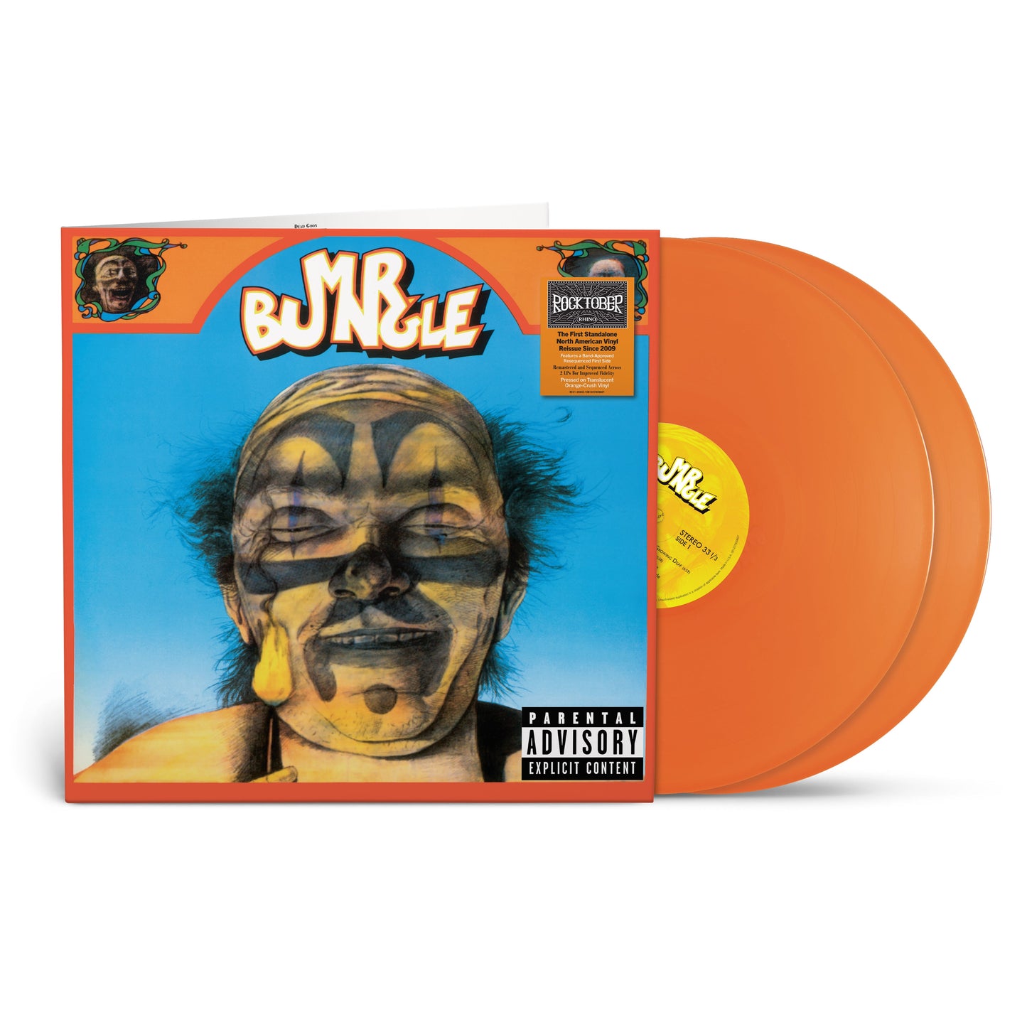 Mr. Bungle- Mr. Bungle (Rocktober 2025) (2LP Translucent Orange Vinyl) { VINYL LP }