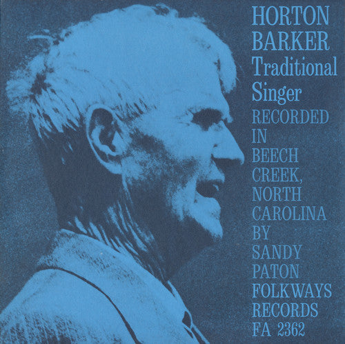 Horton Barker: Traditional Singer - Record