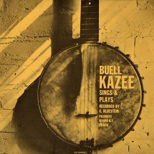 Buell Kazee: Sings and Plays - Record