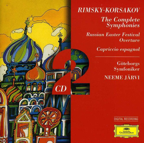 Rimsky-Korsakov / Symfoniker / Jarvi: Symphonies 1-3 Capriccio Espagnol Ect - Record