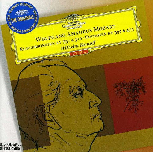 Wilhelm Kempff: Mozart: Piano Sonatas KV310 KV331 Fantasias KV397 - Record
