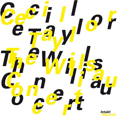 Cecil Taylor: Willisau Concert - CD