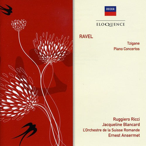 Ravel / Blancard / Ricci / Osr / Ansermet: Ravel: Tzigane / Pno Ctos No 1 & 2 - Record