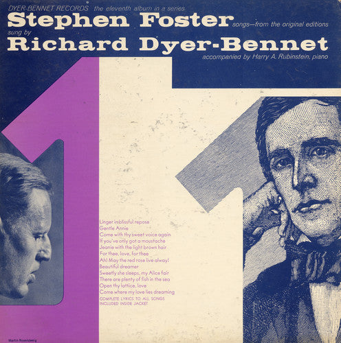 Richard Dyer-Bennett: Vol. 11 (Stephen Foster Songst) - Record