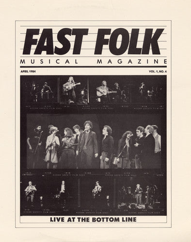 Various Artists: Fast Folk Musical Magazine (4) Live at 1 / Various - Record