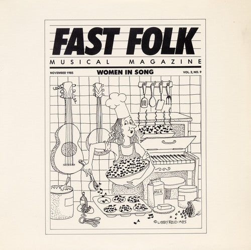 Fast Folk Musical Magazine: Fast Folk Musical Magazine (9) Women in 2 / Various - Record