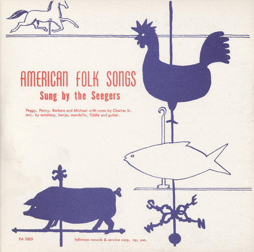 Seeger Family: American Folk Songs Sung By the Seegers - Record