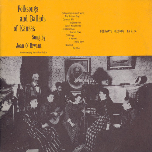 Joan O'Bryant: Folksongs and Ballads of Kansas - Record