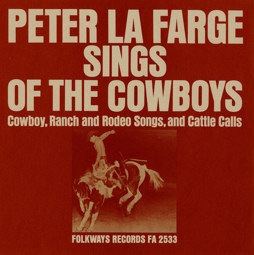Peter La Farge: Peter la Farge Sings of the Cowboys - Record