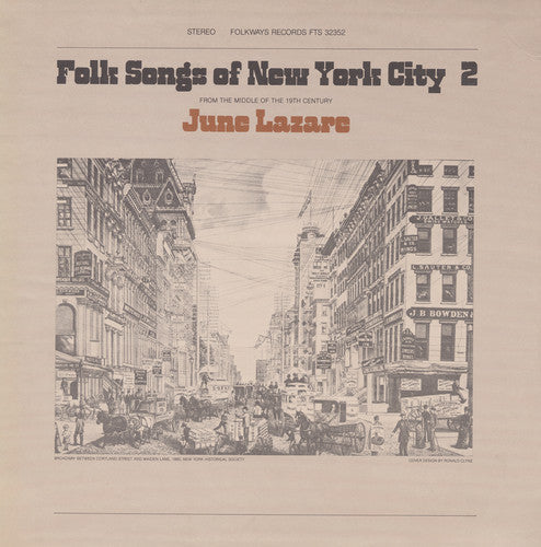 June Lazare: Folk Songs of New York City, Vol. 2 - Record