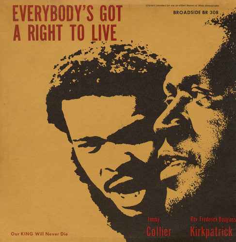 Frederick Douglass Kirkpatrick: Everybody's Got a Right to Live - Record