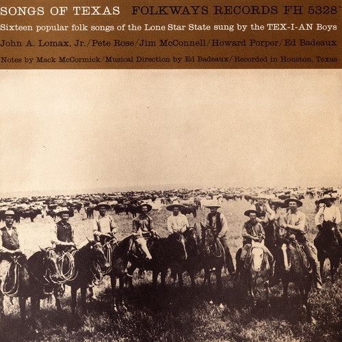 Tex-I-An Boys: Songs of Texas - Record