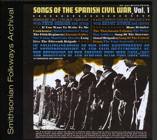 Pete Seeger: Songs of the Spanish Civil War 1: Lincoln Brigade - Record