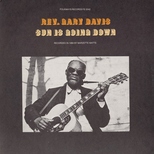 Rev. Gary Davis: Sun Is Going Down - Record