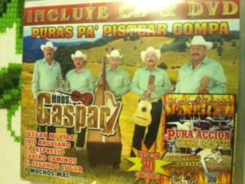 Hermanos Gaspar: Puras Pa' Pistear Compa Hermanos Gaspar - CD