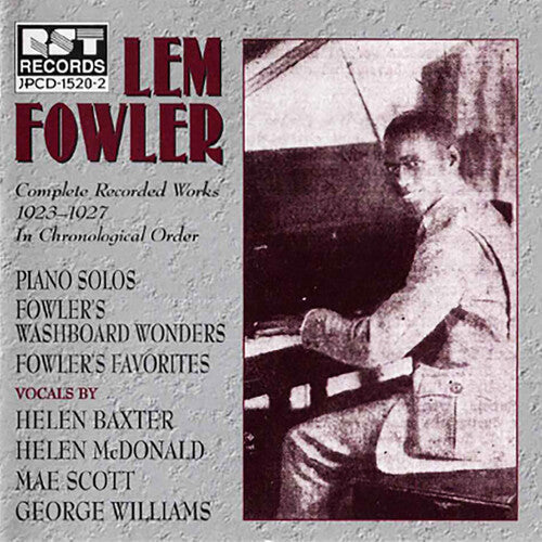 Lem Fowler: Lem Fowler 1923-1927 - Record
