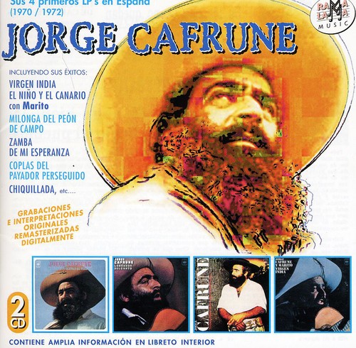 Jorge Cafrune: Sus 4 Primeros Lp's En Espana (1970-1972) - CD