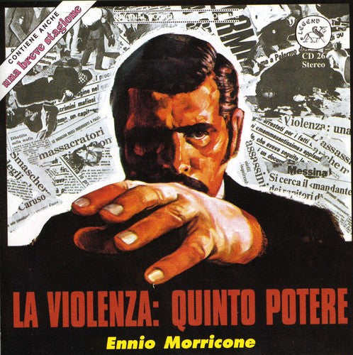 Ennio Morricone: La Violenza: Quinto Potere (The Sicilian Checkmate) (Original Motion Picture Soundtrack) - CD
