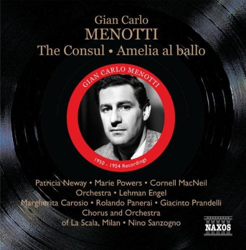 Nino Sanzogno: Menotti: The Consul - Record