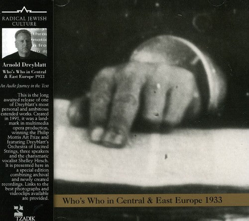 Arnold Dreyblatt: Who's Who in Central Europe 1933 - Record