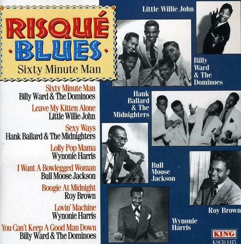 Various Artists: Risque Blues / 60 Minute Man / Various - Record