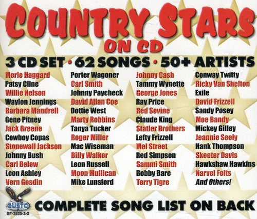Various Artists: Country Stars On CD - Record