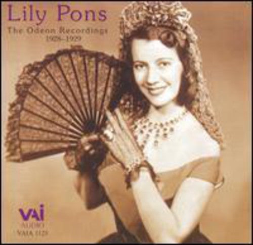Lily Pons: Lily Pons: Odeon Recordings 1928-29 - Record