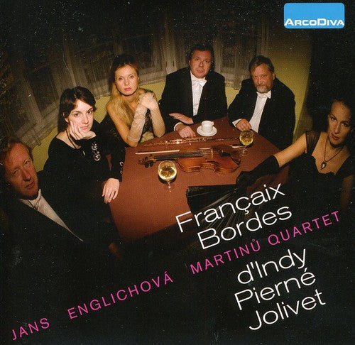 Francaix / Martinu Quartet: Francaix Bordes D'indy Pierne Jolivet - Record