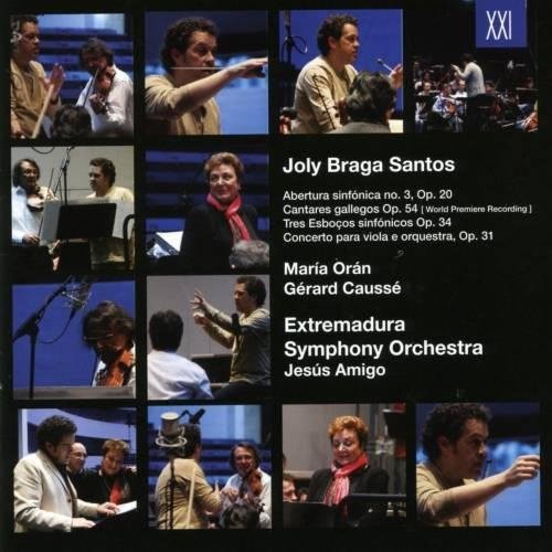 Joly Braga Santos: Abertura Sinfonica No.3-Cantares Gallegos-Tres Esc - Record