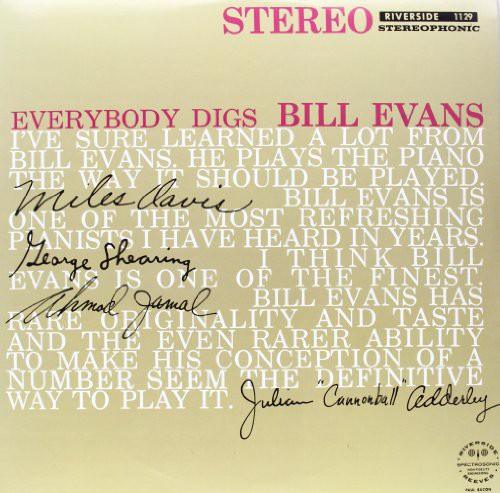 Bill Evans- Everybody Digs Bill Evans { VINYL LP }