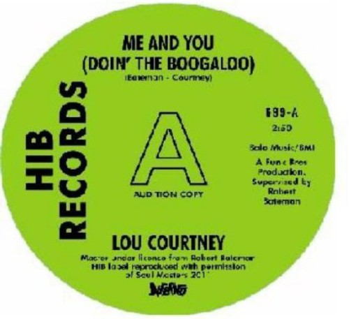 Courtney, Lou/the Webs: Me & You (Doin' the Boogaloo) - 7-INCH SINGLE