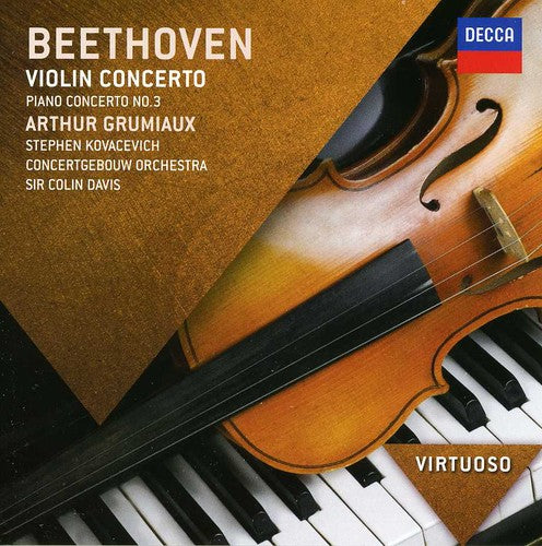 Stephen Kovacevich: Pianokonsert 3/Violinkonsert - Record