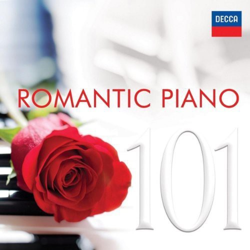 Various Artists: 101 Romantic Pianos - Record