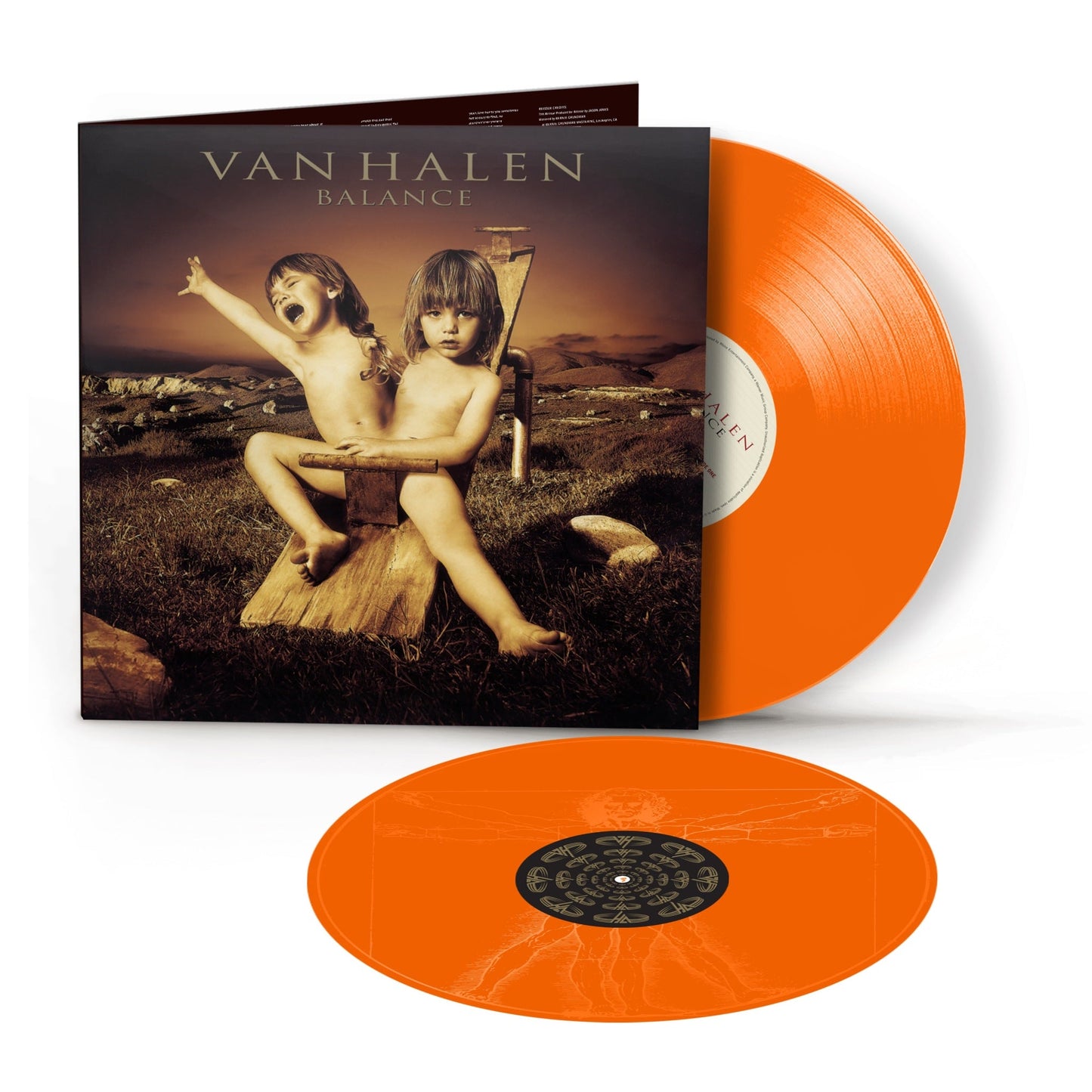 Van Halen- Balance (Expanded Edition) (Indie Exclusive Orange Vinyl) (DAMAGED) { VINYL LP }