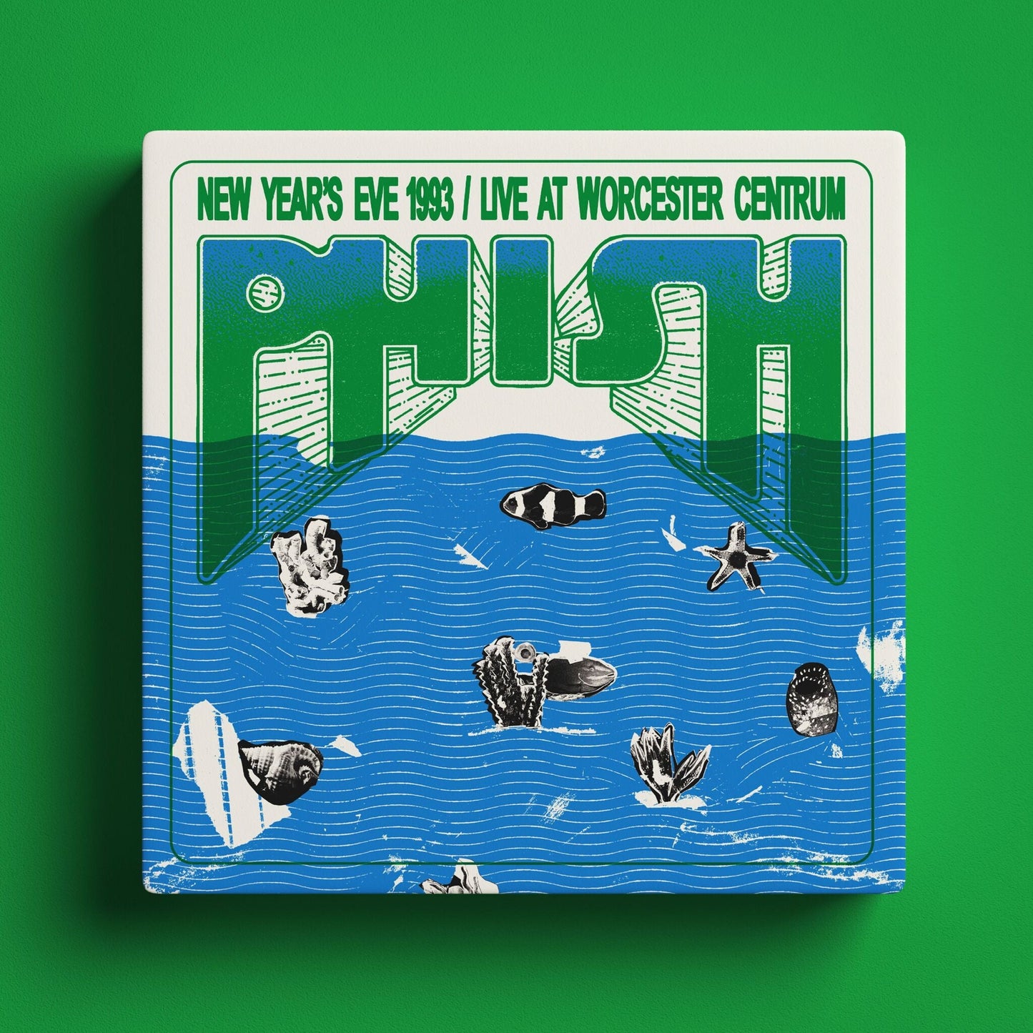 Phish- New Year's Eve 1993, Live At Worcester Centrum (5LP Seaweed + Water Vinyl) { VINYL LP }