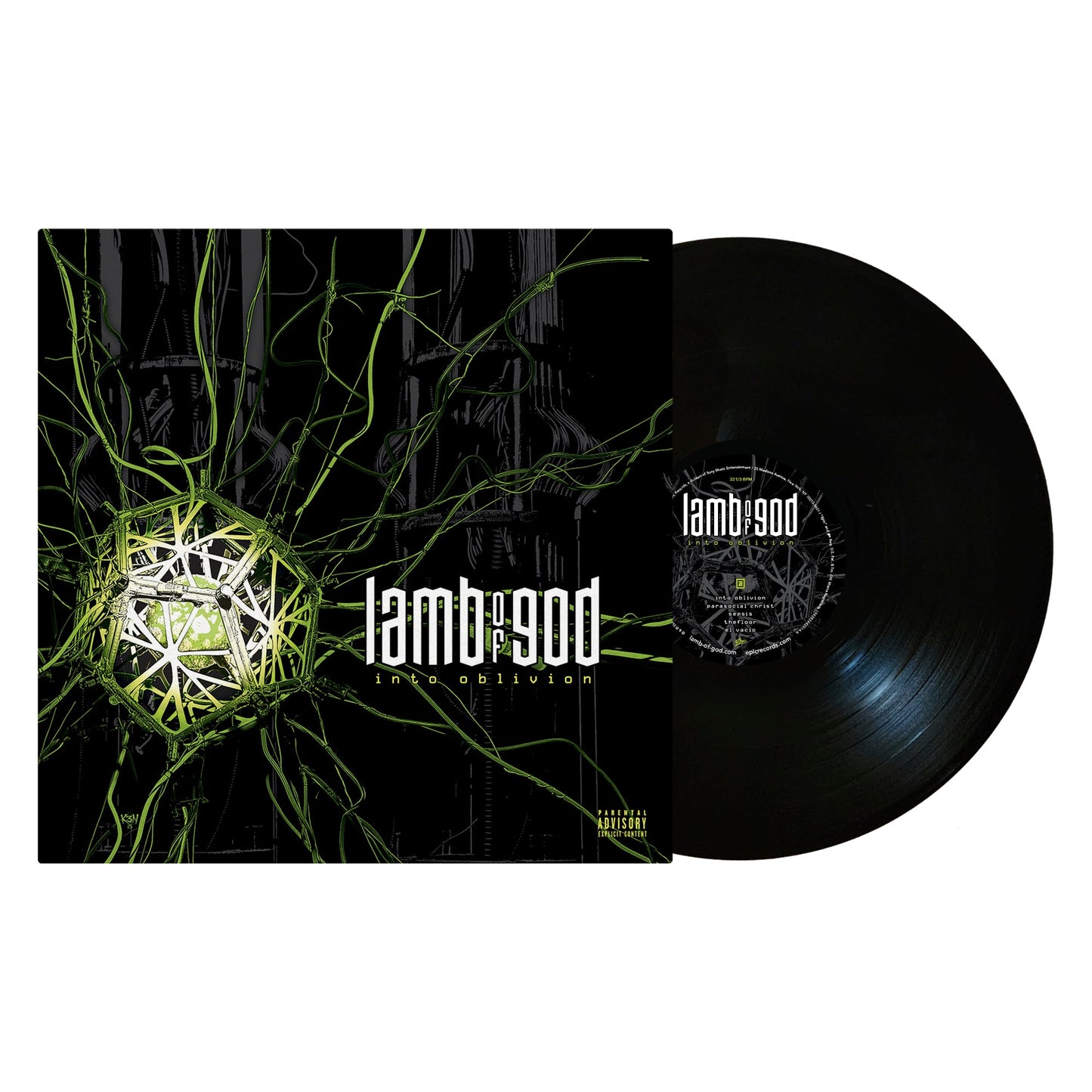 Lamb Of God- Into Oblivion (Black Vinyl) { VINYL LP }