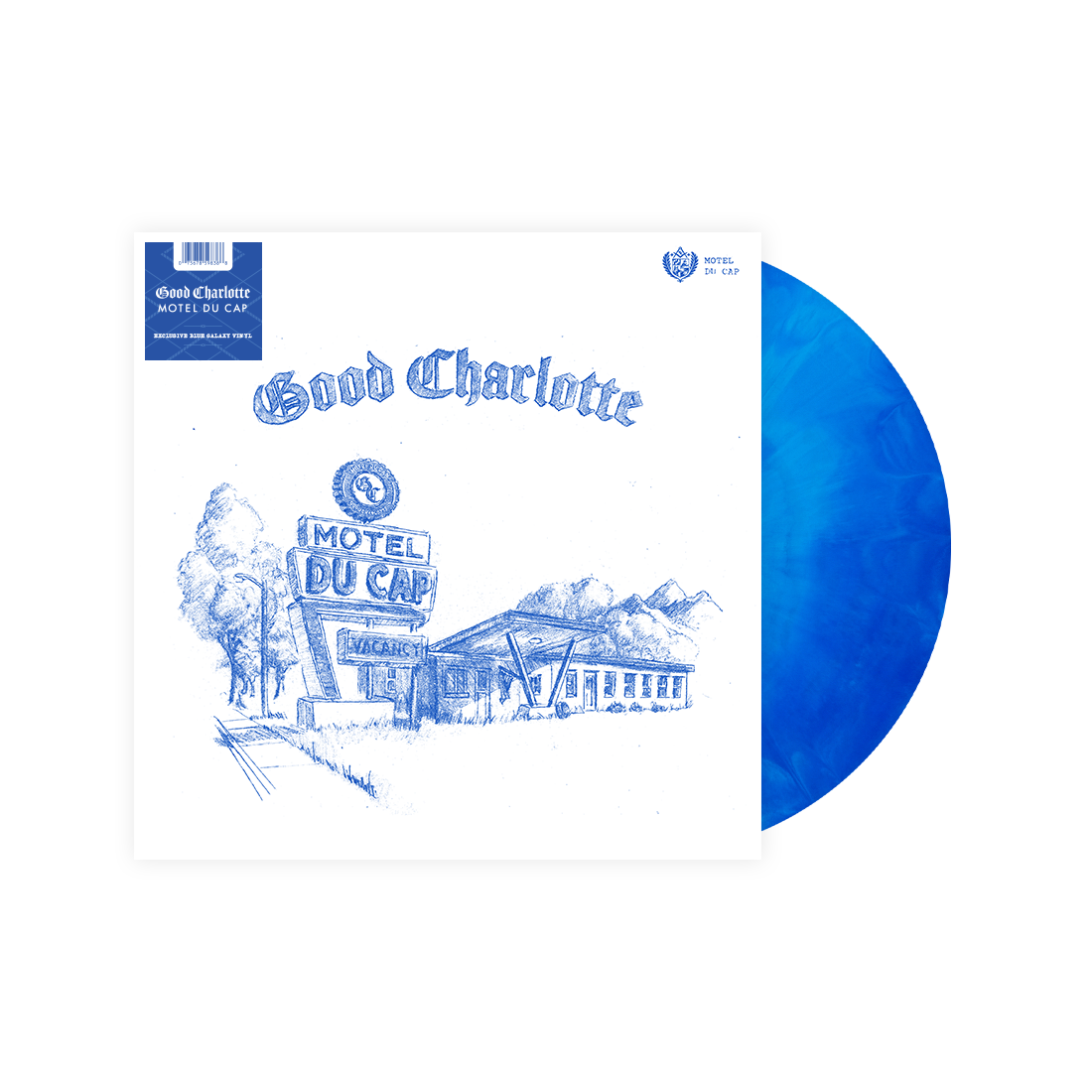 Good Charlotte- Motel Du Cap (Indie Exclusive Blue Galaxy Vinyl) { VINYL LP }