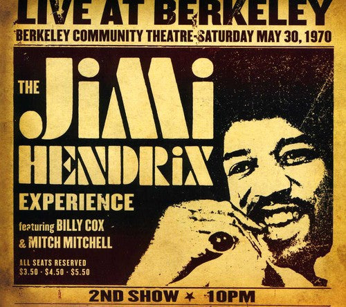 Jimi Hendrix: Jimi Hendrix Experience Live At Berkeley - CD