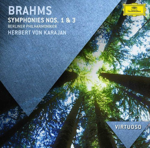 Herbert von Karajan: Virtuoso-Brahms: Symphonies Nos. 1 & 3 - Record