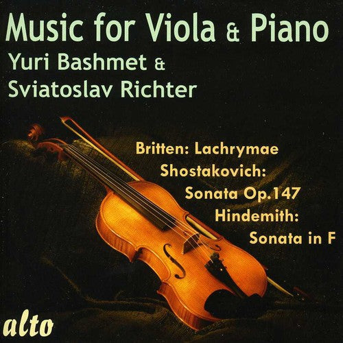 Yuri Bashmet & Sviatoslav Richter: Music for Viola & Piano - Record