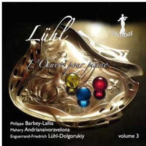 Enguerrand Luhl: Vol. 3-L'ouvre Pour Piano - Record