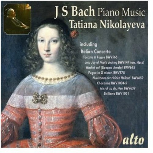 Tatiana Nikolayeva: Tatiana Nikolayeva Plays Bach Piano Music - Record