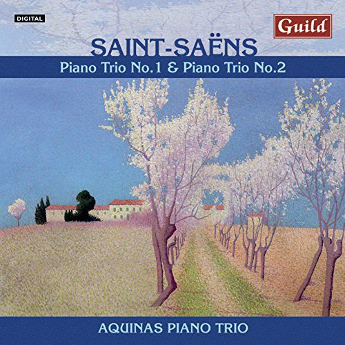 Saint-Saens / Aquinas Piano Trio: Piano Trios No. 1 & 2 with the Aquinas Piano Trio - Record