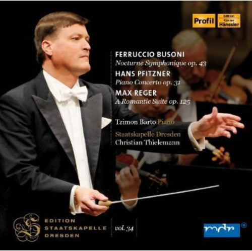 Christian Thielemann: Edition Staatskapelle Dresden 34: Busoni Pfitzner - Record
