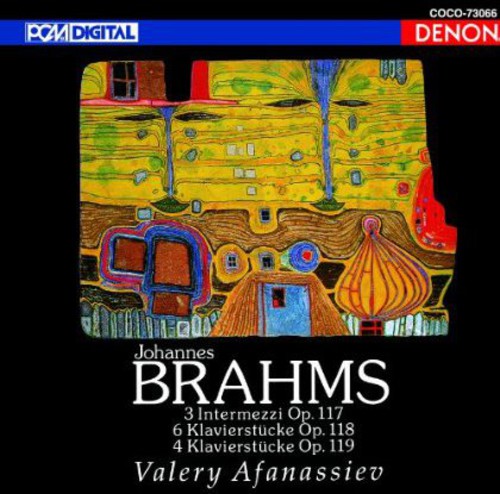 Valery Afanassiev: Brahms: Late Piano Works - Record