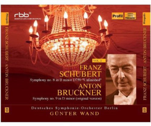 Günter Wand: Schubert Bruckner 2: Symphony No 8 & Symphony No 9 - Record