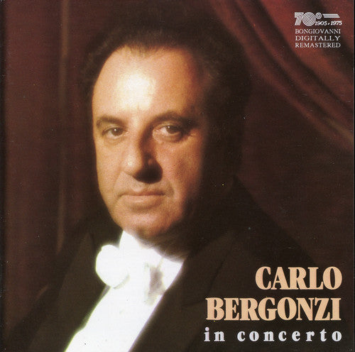Carlo Bergonzi: Opera Arias 1 - Record