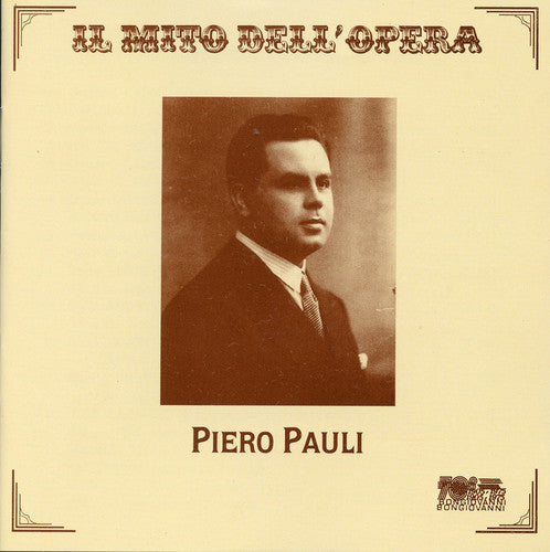 Piero Pauli: Arias - Record