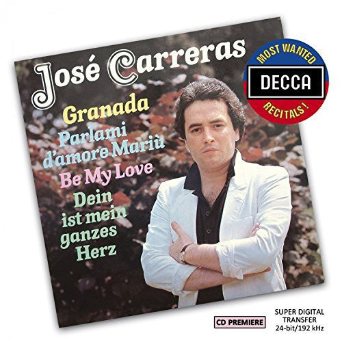Carreras / Benzi / English Chamber Orchestra: Most Wanted Recitals: Jose Carreras - Granada - Record